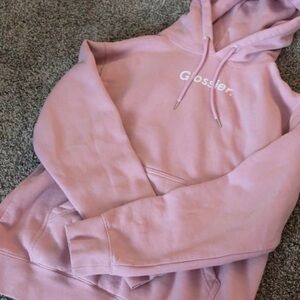 Glossier Blush Pink Women's Hoodie